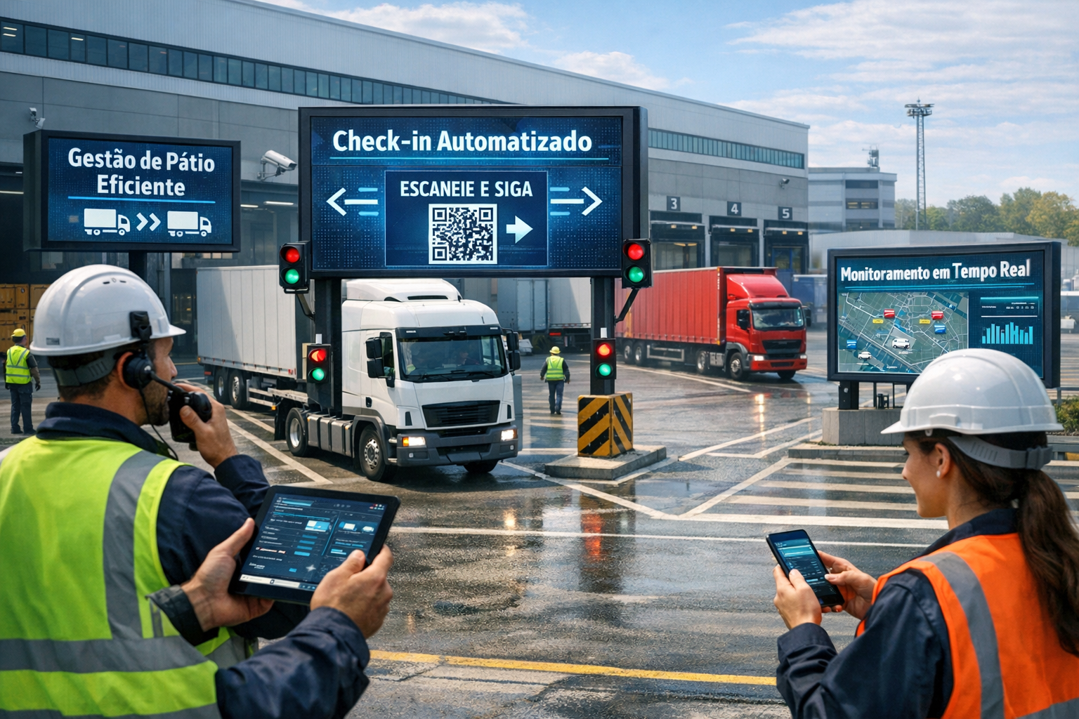 YMS: Elimine Gargalos na Movimentação de Caminhões